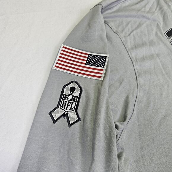 NFL Nike New Orleans Saints Men XXL Salute To Service Lightweight Hoodie T-Shirt - Picture 4 of 16